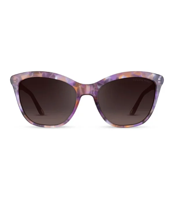 Cocoa Mint Purple/Yellow Marble