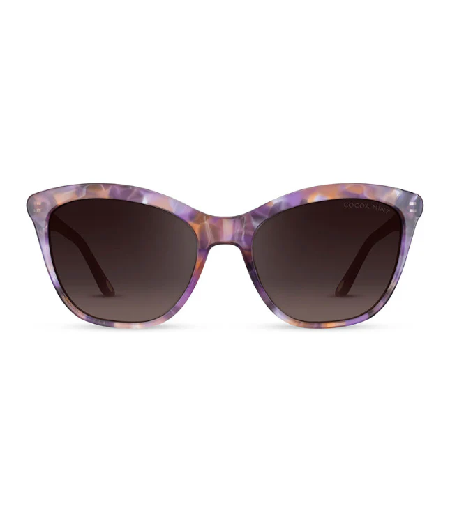 Cocoa Mint Purple/Yellow Marble