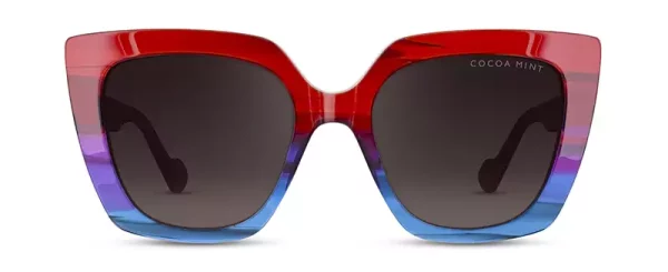 Cocoa Mint Red/Blue Fade