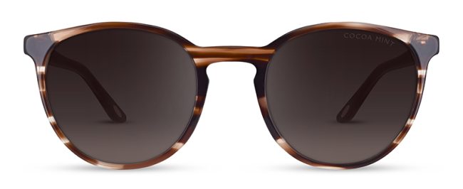 Cocoa Mint Brown/Rose Striation